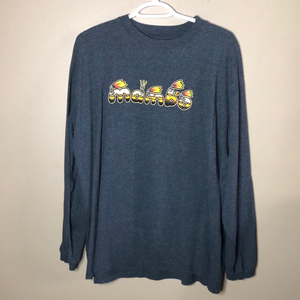 Mambo oversized graphic long sleeve shirt
